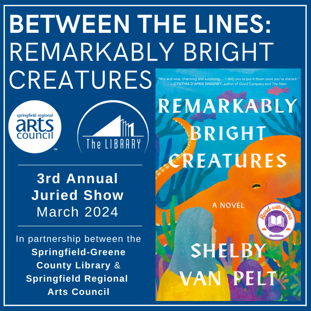 Call for Artists: 3rd Annual Between the Lines Juried Art Show: “Remarkably Bright Creatures”