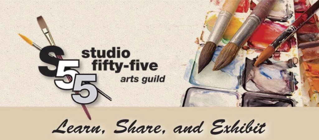 Studio 55 Arts Guild Learn, Share, and Exhibit
